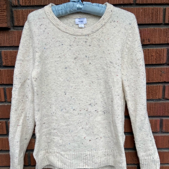 SOLD Old Navy Funfetti Speckled Sweater - Picture 2 of 3